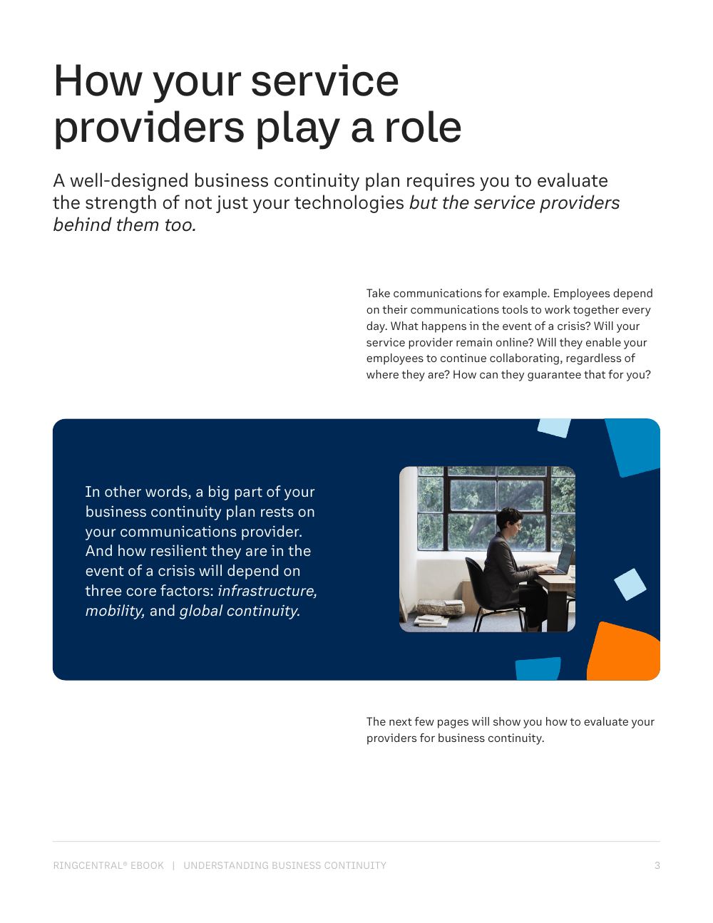 Page from Understanding Business Continuity