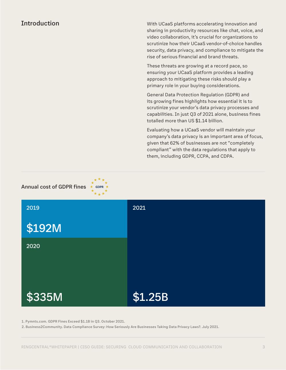 Page from The CISO Guide to Cloud Communications Security